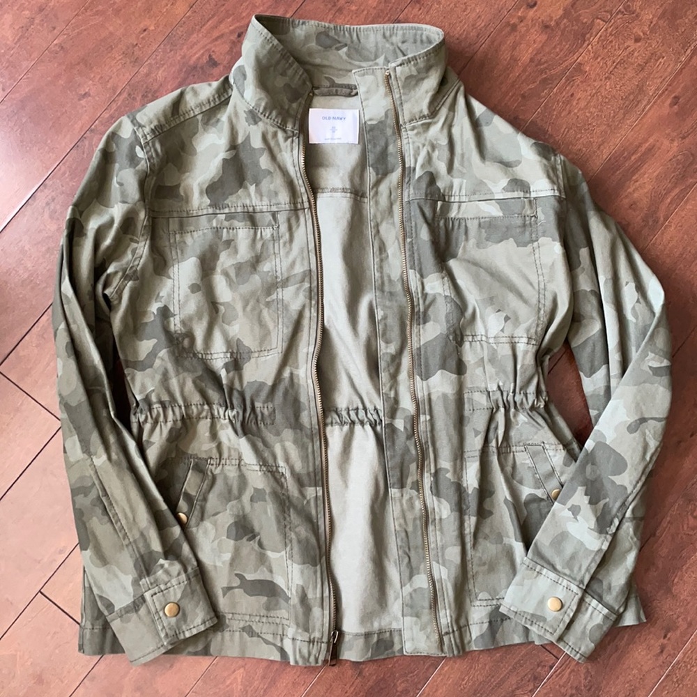 Brand New Old Navy Twill Camo Jacket